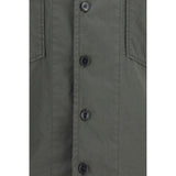 Dolce & Gabbana Gray Cotton Shortsleeve Shirt
