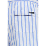 Dolce & Gabbana Blue Cotton Bermuda Shorts