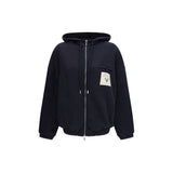 Jacquemus Blue Cotton Sweatshirt