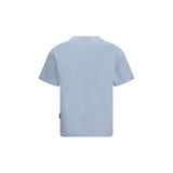 Palm Angels Blue Cotton T-Shirt