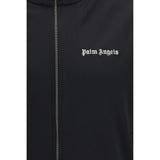 Palm Angels Black Polyester Shell Jacket