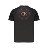 Calvin Klein Black Cotton Men's T-Shirt