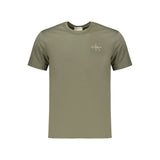 Calvin Klein Green Cotton Men's T-Shirt