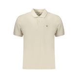 Calvin Klein Beige Cotton Mens Polo Shirt