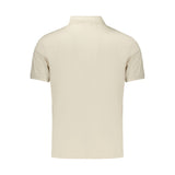 Calvin Klein Beige Cotton Mens Polo Shirt