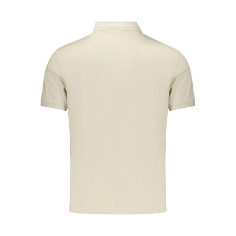 Calvin Klein Beige Cotton Mens Polo Shirt