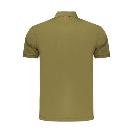 Napapijri Green Cotton Men's Polo Shirt