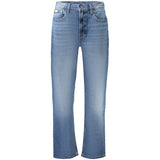 Calvin Klein Blue Cotton Women's Jeans