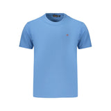 Napapijri Azzurro Cotton Mens TShirt