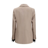 Max Mara Beige Silk Clothing