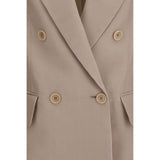 Max Mara Beige Silk Clothing