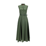 Max Mara Bicolor Cotton Casual Dress