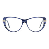 Andy Wolf Purple Metal & Plastic Glasses (Frames)