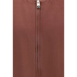 Versace Bordeaux Silk Bomber