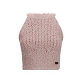Balmain Multicolor Viscose Sleeveles T-Shirt