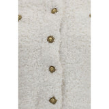 Balmain White Polyamide Cardigan