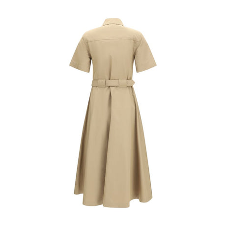 Burberry Beige Cotton Casual Dress