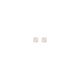 Fendi White Brass Earrings