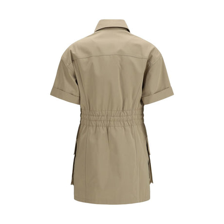 Balmain Beige Cotton Casual Dress