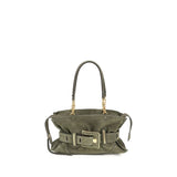 Balmain Bicolor Calf Leather Bos Taurus Handbag