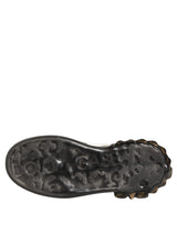 Dolce & Gabbana Multicolor Crystal StuddedLOVE Sneakers Shoes