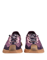 Dolce & Gabbana Multicolor Logo Low Top NS1 Sneakers Shoes