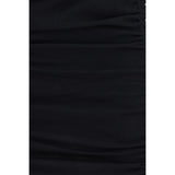 PINKO Black Cotton Casual Dress
