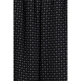 Ermanno Scervino Black Silk Casual Pants