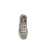 Prada Beige Calf Leather Bos Taurus Athletic Sneakers