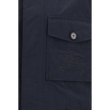 Burberry Blue Polyamide Coat