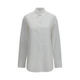 Ermanno Scervino White Cotton Dress Shirt
