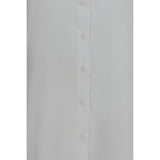 Ermanno Scervino White Cotton Dress Shirt