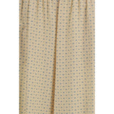 Ermanno Scervino Beige Silk Casual Pants