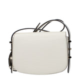 Jimmy Choo White Leather Shoulder Bag