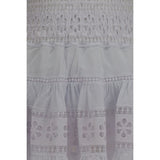 Charo Ruiz White Cotton Casual Dress