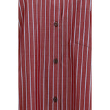 The Andamane Bordeaux Polyester Pattern Shirt
