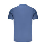 Rifle Blue Cotton Men's Polo Shirt