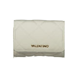 Mario Valentino Bianco Polyurethane Women's Wallet