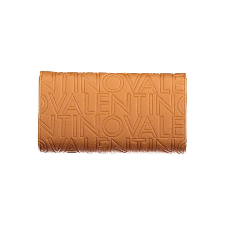 Mario Valentino Brown Polyurethane Womens Wallet