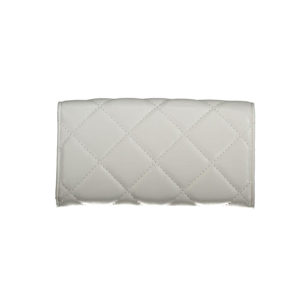 Valentino Grey Polyurethane Womens Wallet