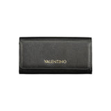 Valentino Black Polyurethane Women's Wallet