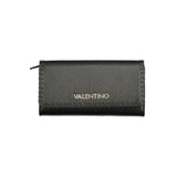 Valentino Black Polyurethane Women's Wallet