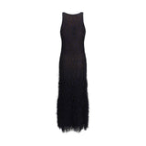Giorgio Armani Blue Polyamide Cocktail Dress