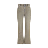 Our Legacy Bicolor Cotton Bootcut Jeans