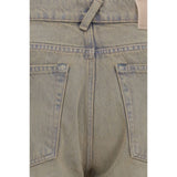 Our Legacy Bicolor Cotton Bootcut Jeans