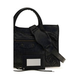 Balenciaga Black Lamb Ovis Aries Aries Handbag