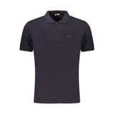 Rifle Blue Cotton Men's Polo Shirt
