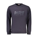Rifle Blue Cotton Men's Sweatshirt