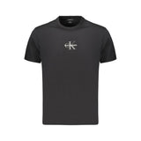 Calvin Klein Black Cotton Men's T-Shirt
