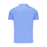 Rifle Blue Cotton Men's Polo Shirt